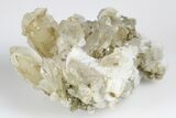 Quartz Crystal Cluster with Calcite & Dolomite - Inner Mongolia #180371-1